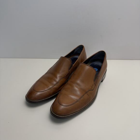 Cole Haan Dress Loafers Shoes Size 11M Leather Chestnut Brown Career Wear main image 4